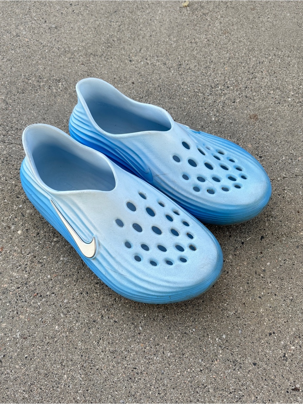 Nike ReactX Rejuven8, University Blue & Metallic Silver, Big Kid’s Size 7Y